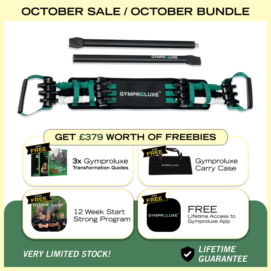 GYMPROLUXE Band and Bar set 2.0 + App (October Bundle)