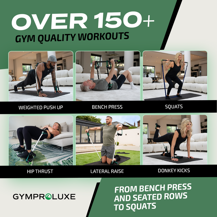 GYMPROLUXE All In One Portable Gym + App (October Bundle)