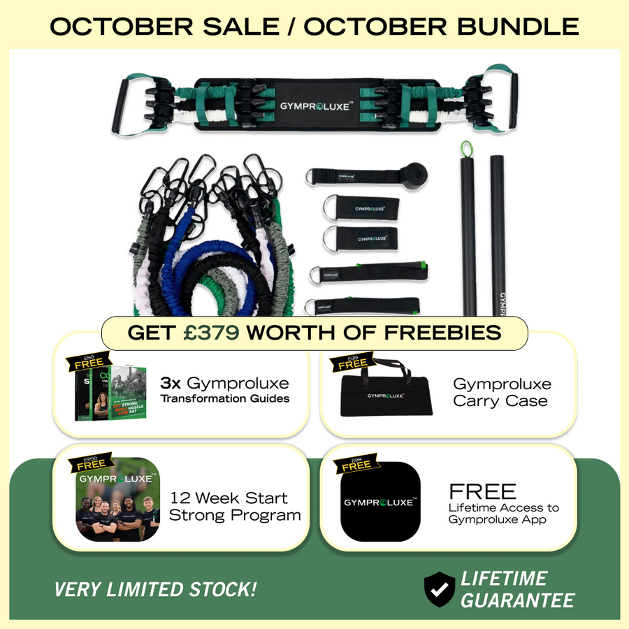 GYMPROLUXE All In One Portable Gym + App (October Bundle)