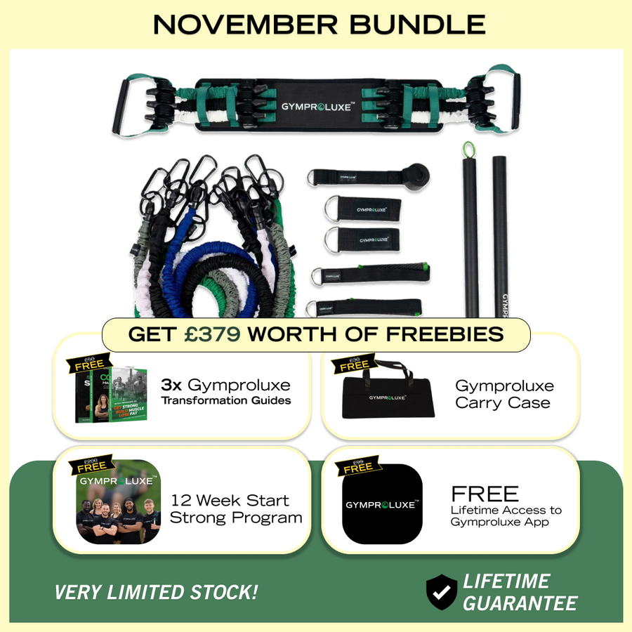 GYMPROLUXE All In One Portable Gym + App (November Bundle)