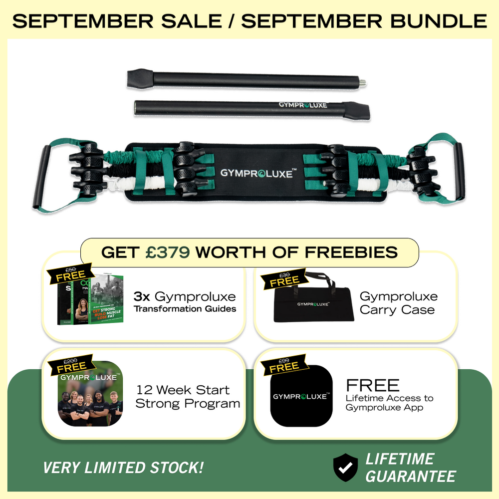 GYMPROLUXE Band and Bar set 2.0 + App (September Bundle)