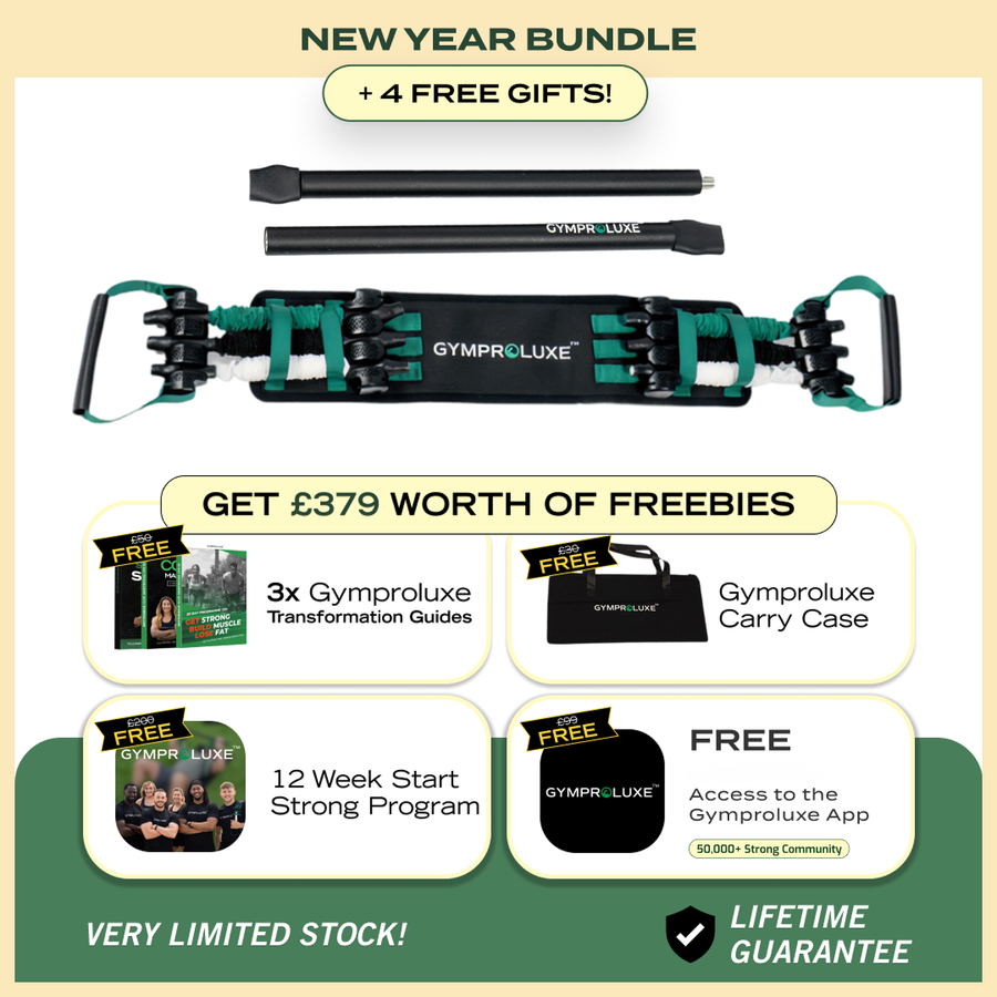GYMPROLUXE Band and Bar set 2.0 + App (New year bundle)